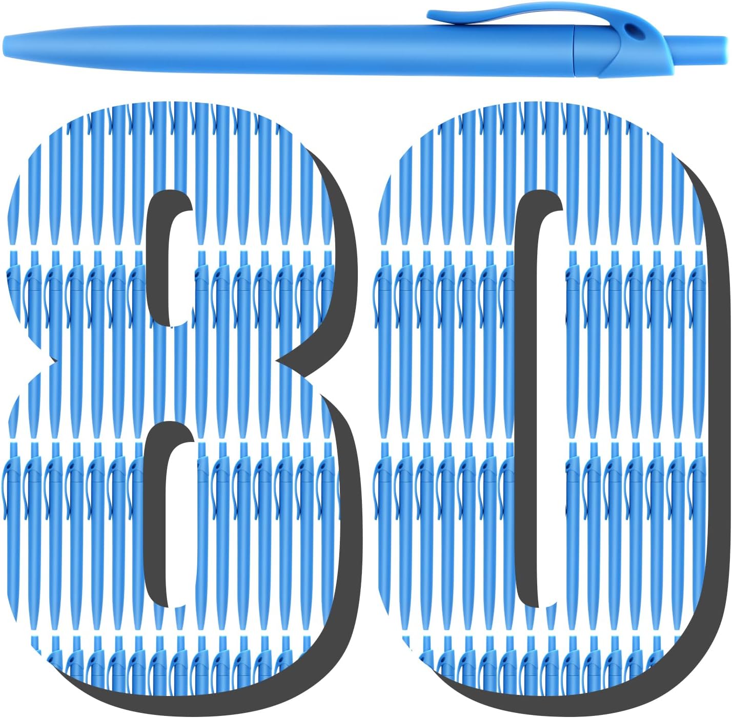 Aozora Pens Bulk,80 Pack Blue Click Pens No Bleed,Wholesale Retractable Ballpoint Pens Medium Point,Smooth Ink Pens for Journaling School Office Supplies 1.0MM Blue Ink Aozora Pens Bulk,80 Pack Blue Click Pens No Bleed,Wholesale Retractable Ballpoint Pens Medium Point,Smooth Ink Pens for Journaling School Office Supplies 1.0MM Blue Ink