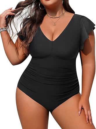 Yonique | Swim | Yonique Women 2 Piece Swimsuit Bathing Suit Halter V Neck Swimwear Tummy Control
