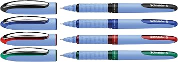 Pioro kulkowe Schneider One Hybrid N 0,5 mm 4 sztuki w etui Mix kolorow