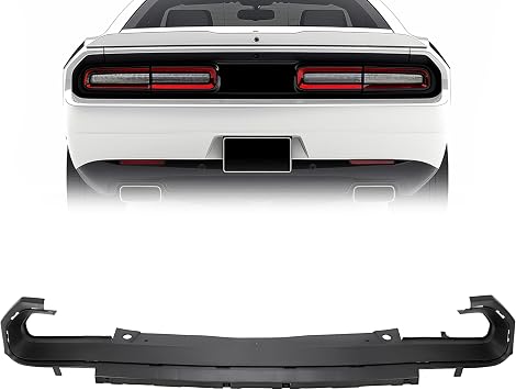KUAFU Tail Light Surround Trim Compatible with 2008-2014 Dodge Challenger Replacement for 68039502AA Tail Lamp Bezel