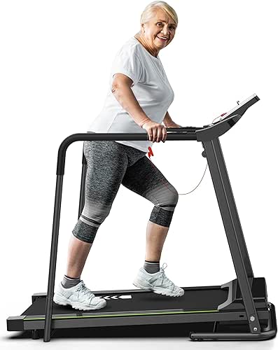 Redliro Walking Treadmill for Senior with Long Handrail, 300 lbs