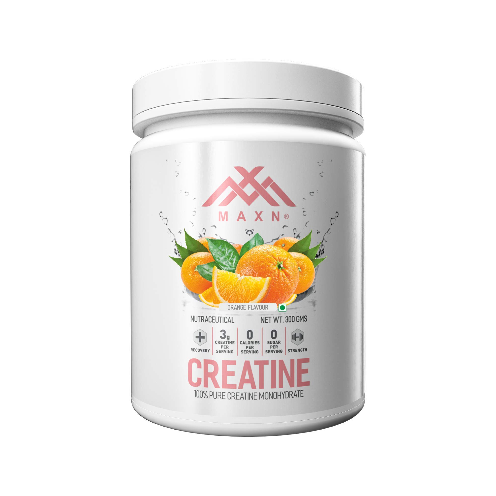 MAXN Creatine Monohydrate Powder - Flavoured, Post Workout Supplement for Muscle Building (Apple, 300 gms) (B0823NQQXX) Amazon Price History, Amazon Price Tracker