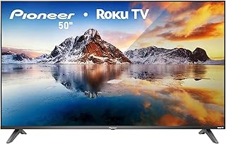 Televisión Pantalla 50 Pulgadas Pioneer, Sistema Operativo Roku TV, 4K UHD, Color Negro, Modelo PN50R85126U