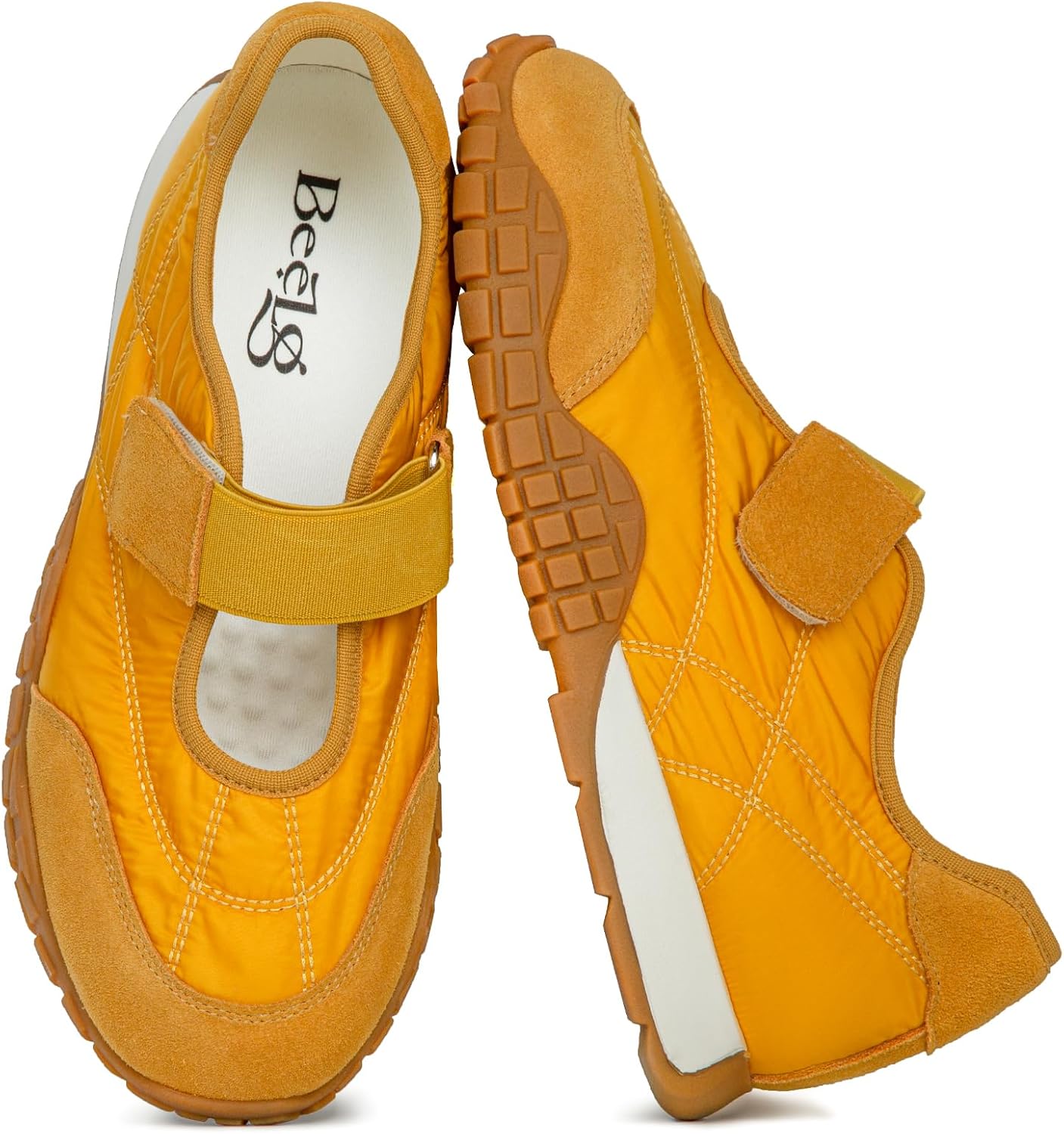 Women's Mary Jane Sneakers Casual Comfortable Walking Shoes with Memory Foam Insole Ballet Trendy Sneaker