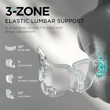 Hbada E3 Pro Ergonomic Office Chair with Dynamic Lumbar Support, 4D Adjustable Headrest for Home Office Chair, 6D Adjustable Armrests Desk Chair, Swivel Big and Tall Computer Chair