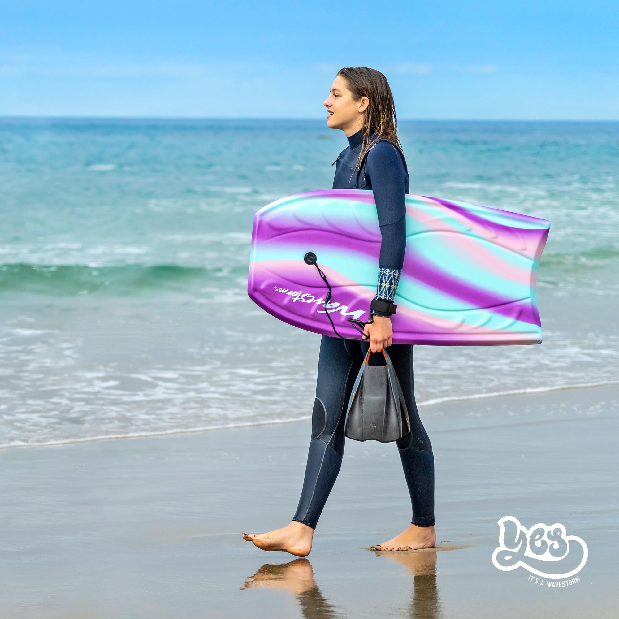 Wavestorm Bodyboard de Espuma | AZ21-WSBB400-LAV
