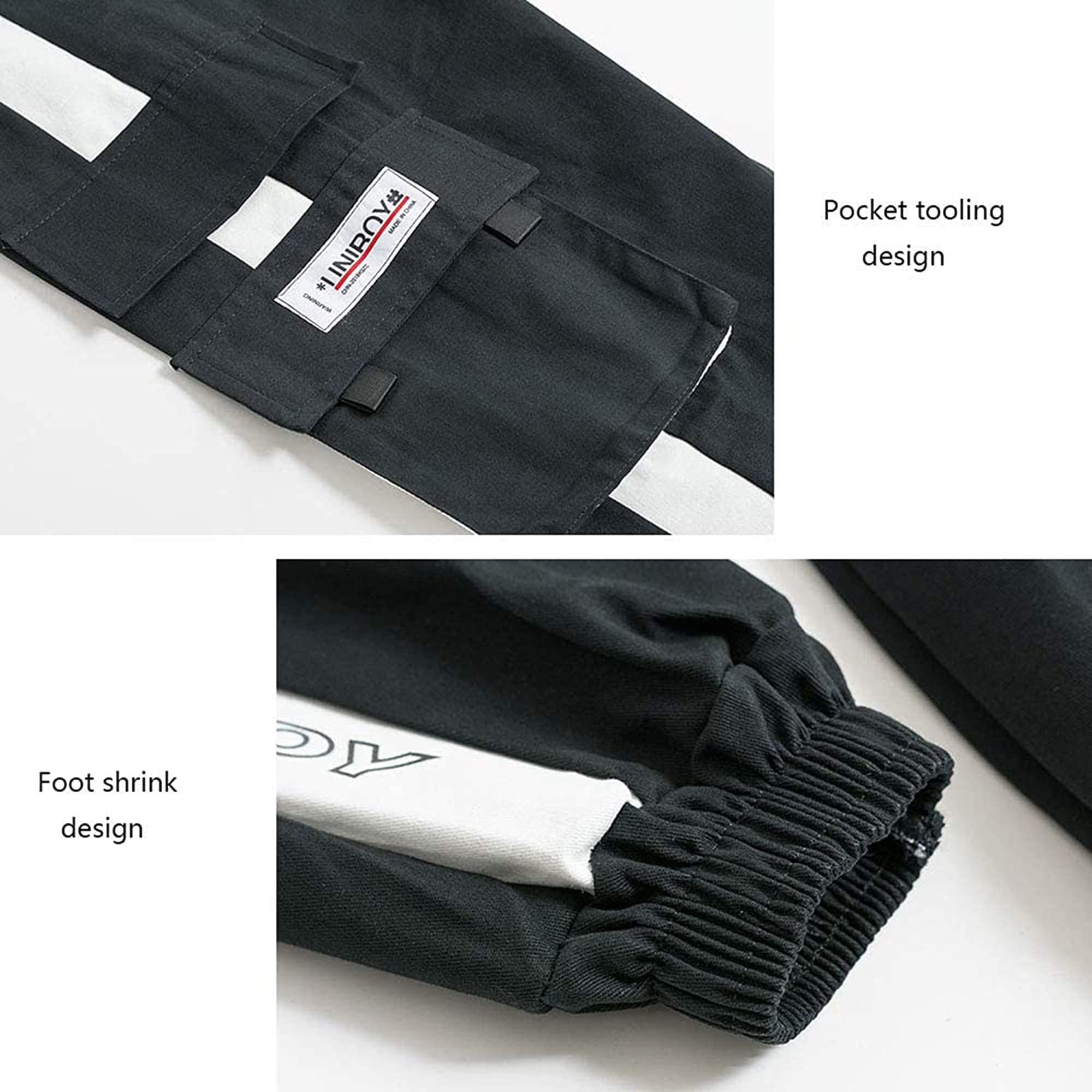 XYXIONGMAO Streetwear - Pantalones Deportivos de Estilo Hip Hop, Estilo Cargo, para Hombres, Parejas, Mujeres, Deportivos, Informales, Activos