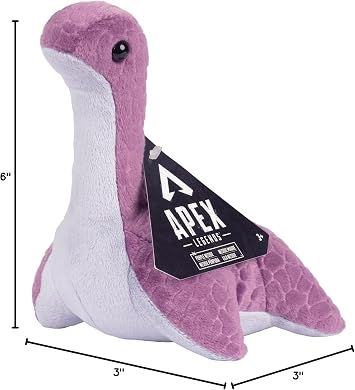 الفنون الإلكترونية APEX Legends Nessie Purple Plush 6-Inch Stuffed Collectible Figure