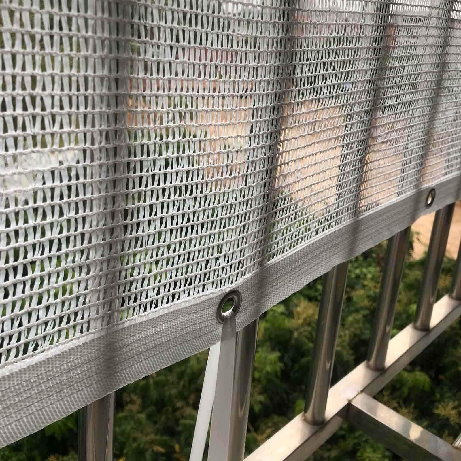 Malla de sombreo del 30% para Invernadero, Malla agrícola Resistente a los Rayos UV con Ojales, jardín, Patio, terraza y Piscina (2 m x 5 m).