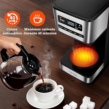 Taylor Swoden Drip Coffee Maker 1.8L, Iced Coffee Mode, Programmable, Timer