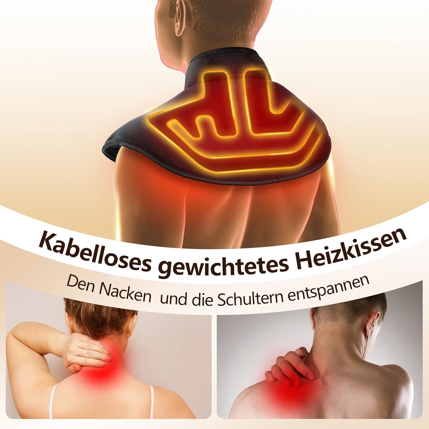 Pernă încălzită Comfytemp în timpul utilizării