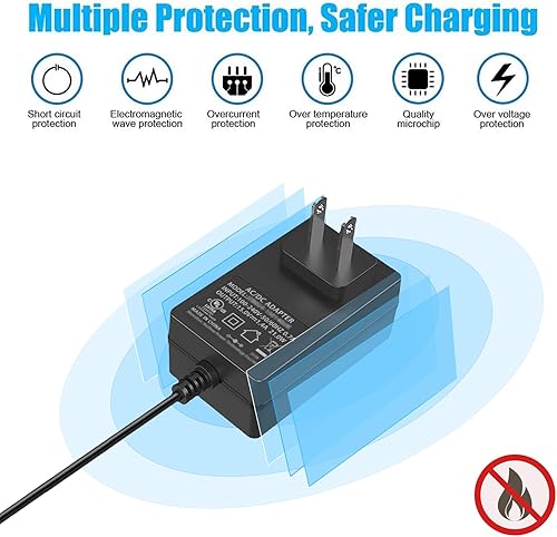 Miniatura 7 de Cable de alimentación de cargador de 21 W, compatible con Alexa Echo de 1 y 2 generación, Echo Show 5 3 generación, Echo Show 1 generación, Echo