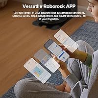 Vista 9 de roborock Qrevo Series Robot Vacuum and Mop, 8000Pa Suction, Upgraded from Qrevo S, Anti-Tangle Brushes, Smart Obstacle Avoidance, Auto Mop Washing