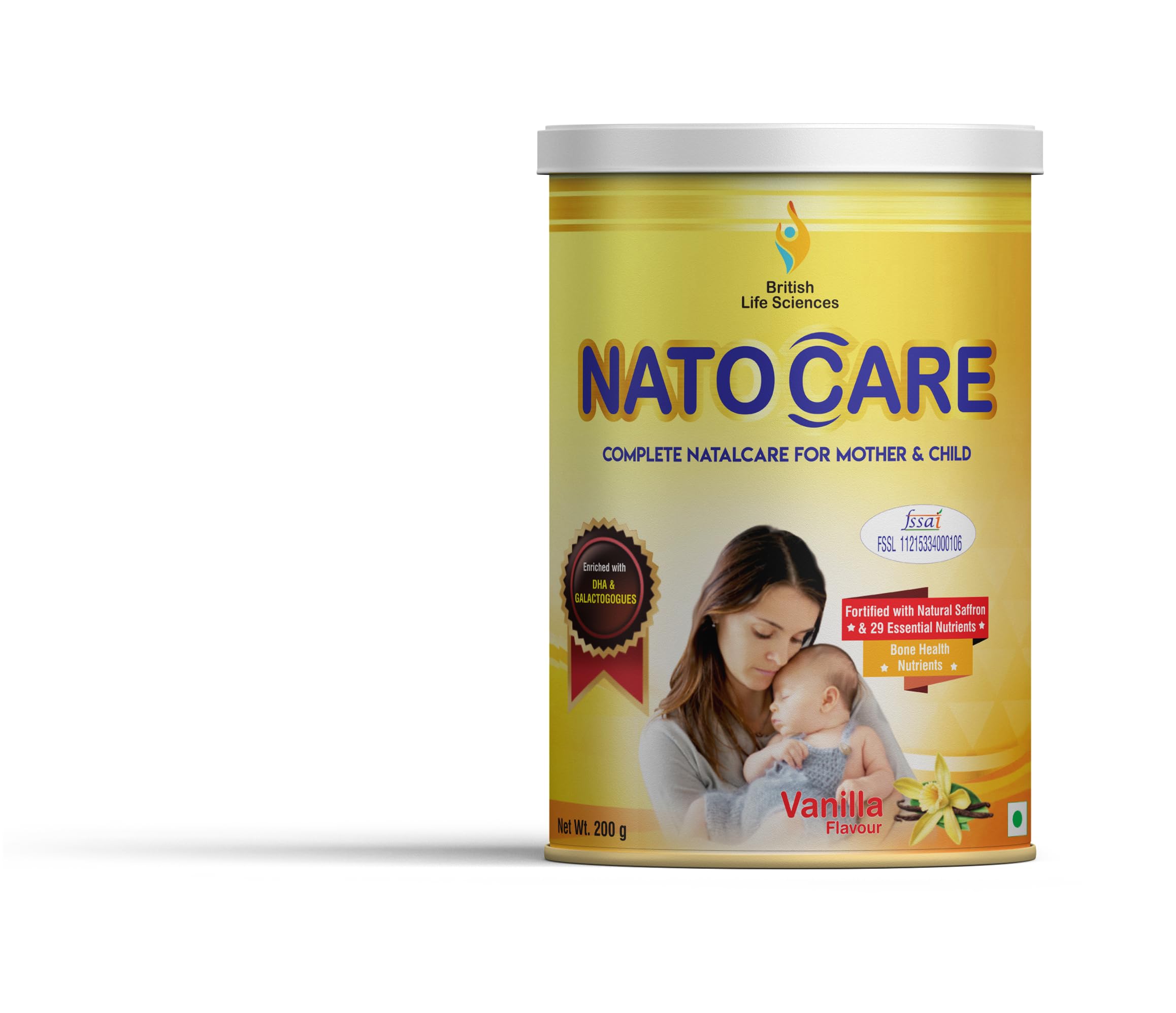 BRITISH LIFE SCIENCES - Nutrition For A Healthy Beginning Natocare - Lactation Supplement Powder For Breastfeeding Mothers - Shatavari & Fenugreek Extract To Increase Milk Supply, 200G (Vanilla) (B0C9WSQMTS) Amazon Price History, Amazon Price Tracker