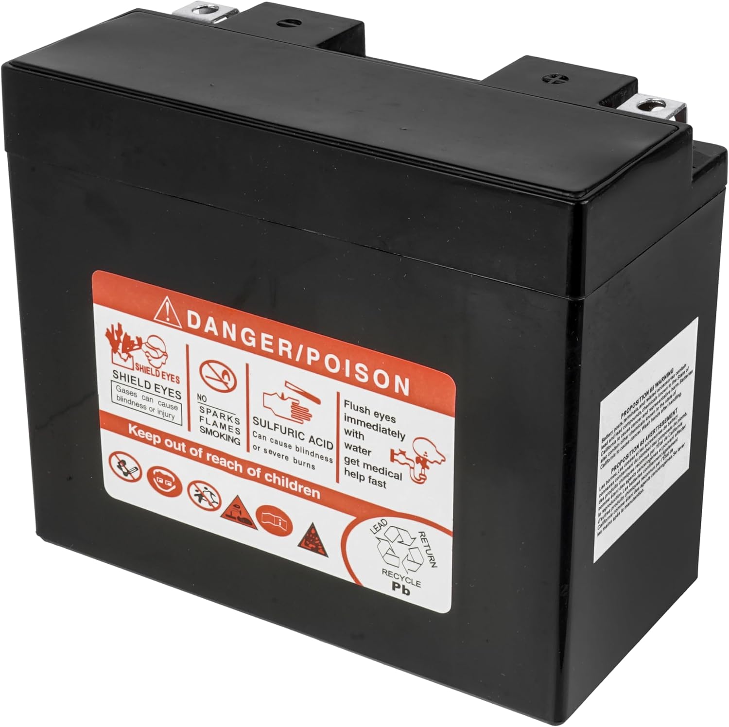 Caltric AGM Battery Compatible with Ducati 69926751A 39540132C / 12V 10Ah CCA160 / YT12B-BS