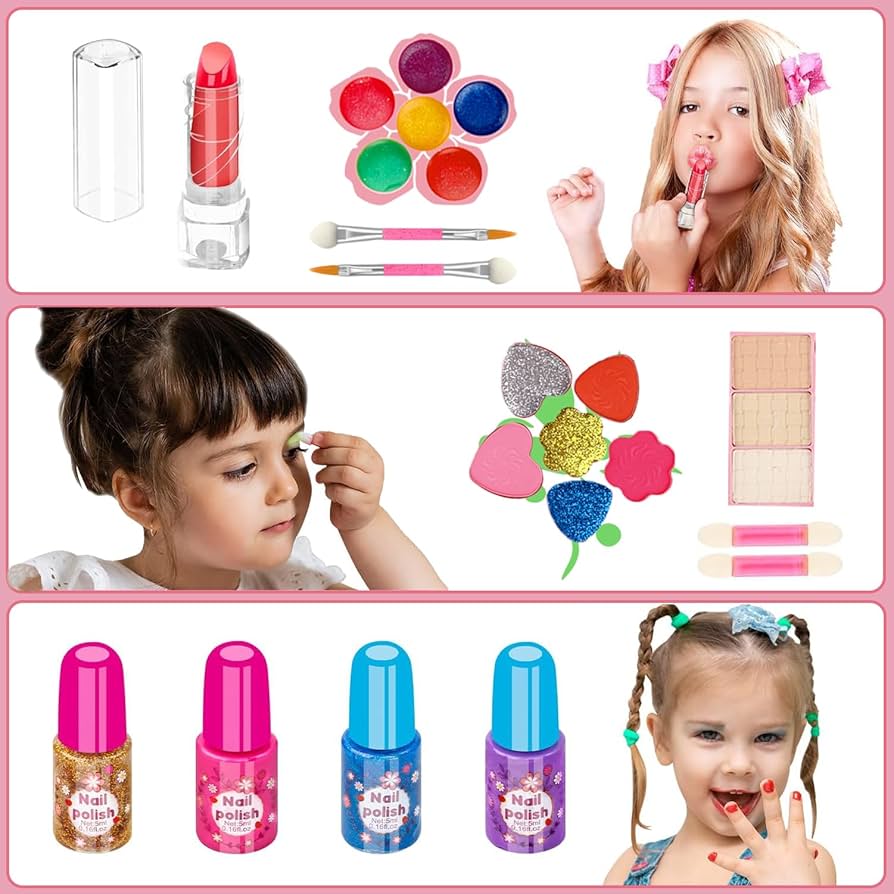 Amazon | VCYCTO メイクセット おもちゃ 女の子 お化粧 子供 キッズ