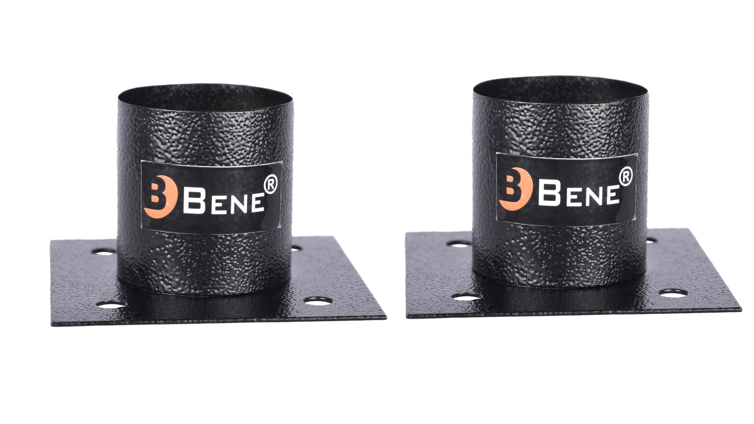 BENE Base Stands - Black Gate Light Holders (Pack of 4) -7