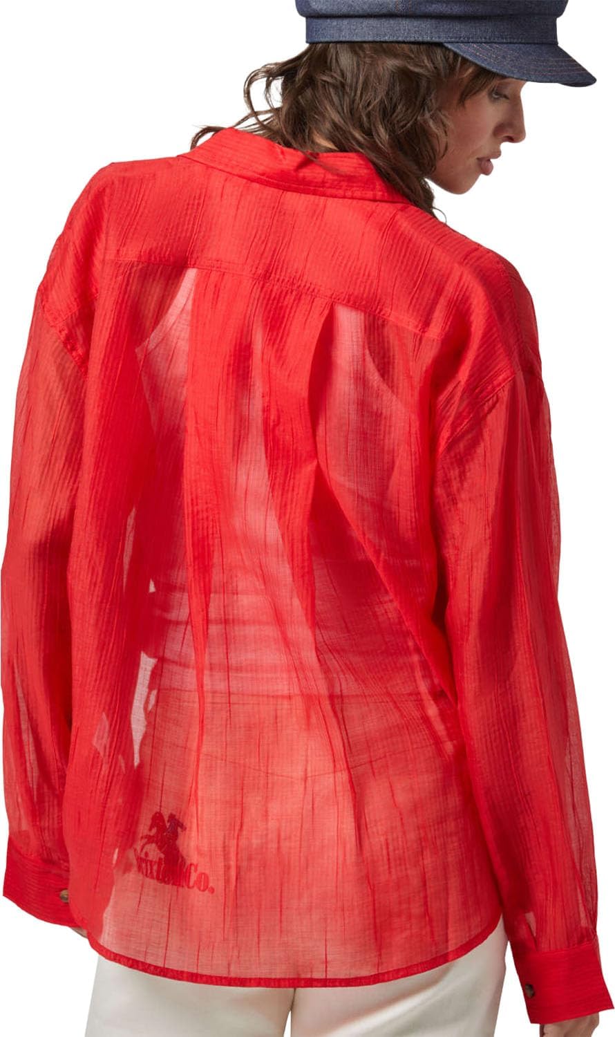 Boxy Long Sleeve Button Down by Brixton