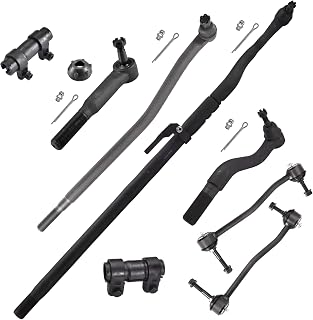 ASTARPRO 8pcs 4wd Front Outer Connecting Tie Rod Ends Adjustment Sleeve Sway Bar Link Compatible with for 2000-2005 Ford Excursion 2000-2004 F-250 Super Duty F-350 Super Duty
