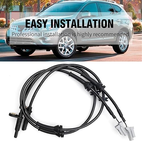 Miniatura 7 de 2 piezas de sensor de velocidad de rueda ABS delantero izquierdo y derecho 47910-1DA1A repuesto para Nissan Rogue 2008-2013 Select 2008-2012 X-Trail