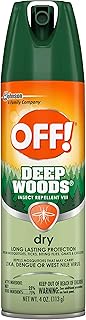 Off! Deep Woods Dry Insect Repellent VIII 4 oz (6 Pack)
