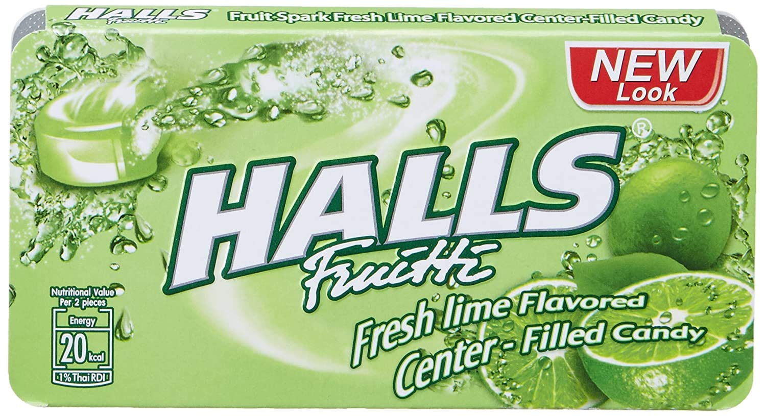 HALLS Fresh Lime Flavoured Center, Filled Candy, 22.4 g (B00LRDWW3M) Amazon Price History, Amazon Price Tracker