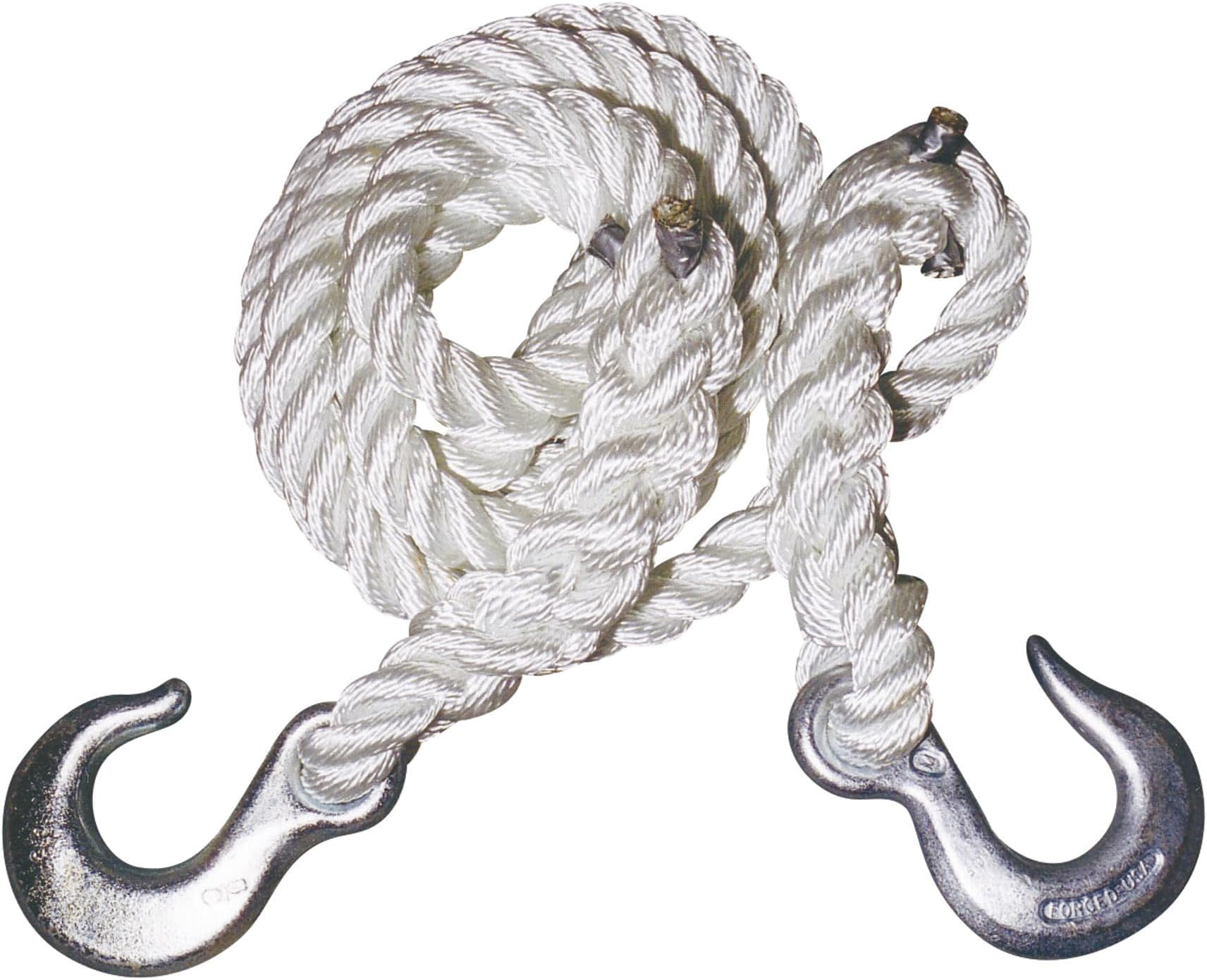 Hercules 1in. x 20ft. Nylon Tow Rope with Hooks, Model Number T3220