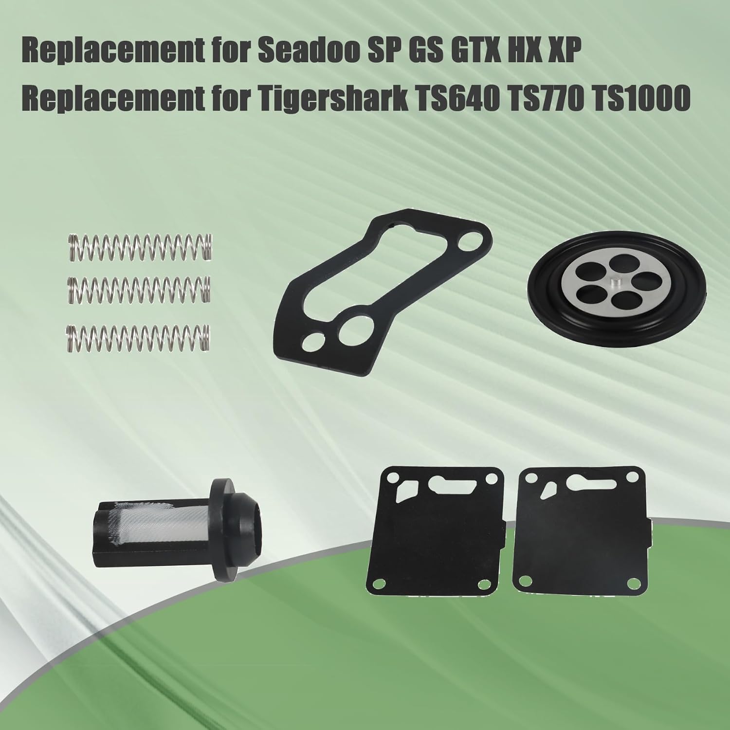 2pcs Carburetor Repair Kits Replacement for Yamaha 3 Gp 1994-1995 Replacement for Seadoo 650 717 720 787 800 SP GS GTX HX XP SP Carb