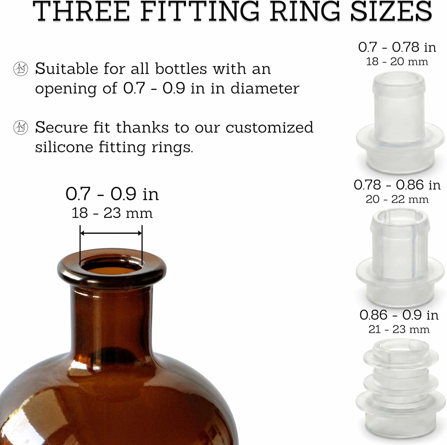 ALTGLAS Stainless Steel Soap Dispenser Pump 'Zagreb' with Upcycling-Kit image 3