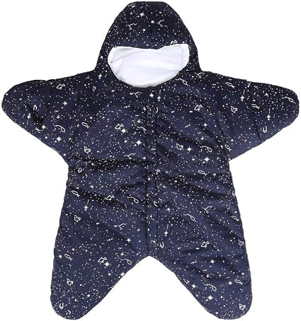 Amazon ヒトデ 赤ちゃん 寝袋 ベビー用 スリーパー 着る布団 おくるみ 寝具 新生児用 暖かい 春秋冬かわいい 出産祝い 6ヶ月からヶ月 ネイビー おくるみ ベビー マタニティ 通販