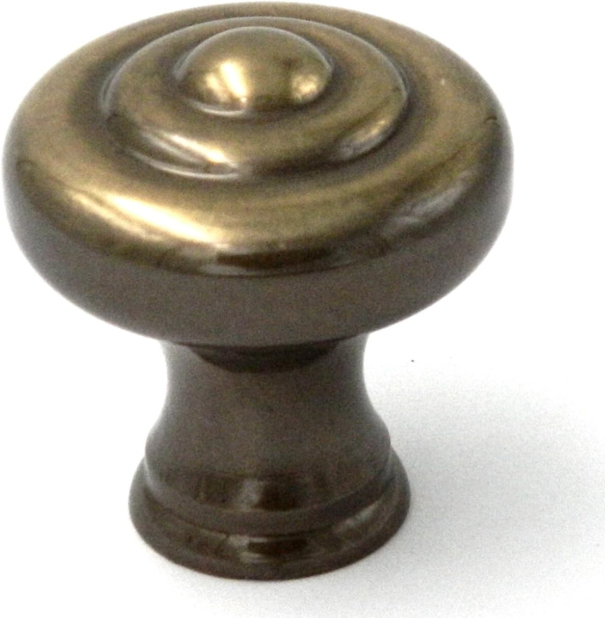 Belwith Keeler Seshel Collection 1 1/4" Cabinet Knob Antique Brass