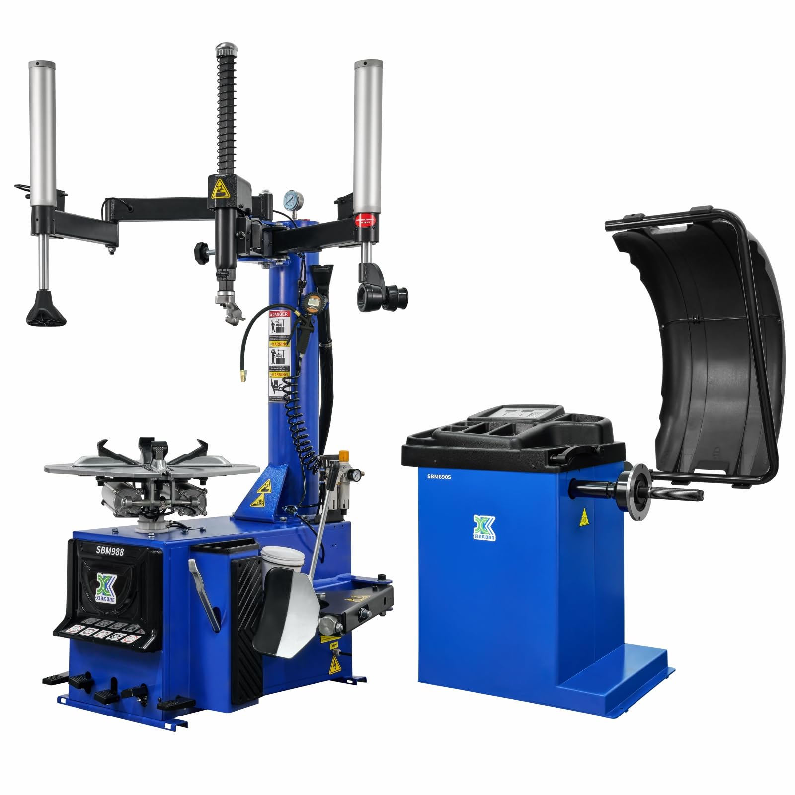 XK Model 988 Tire Changer and 690S Wheel Balancer Combo