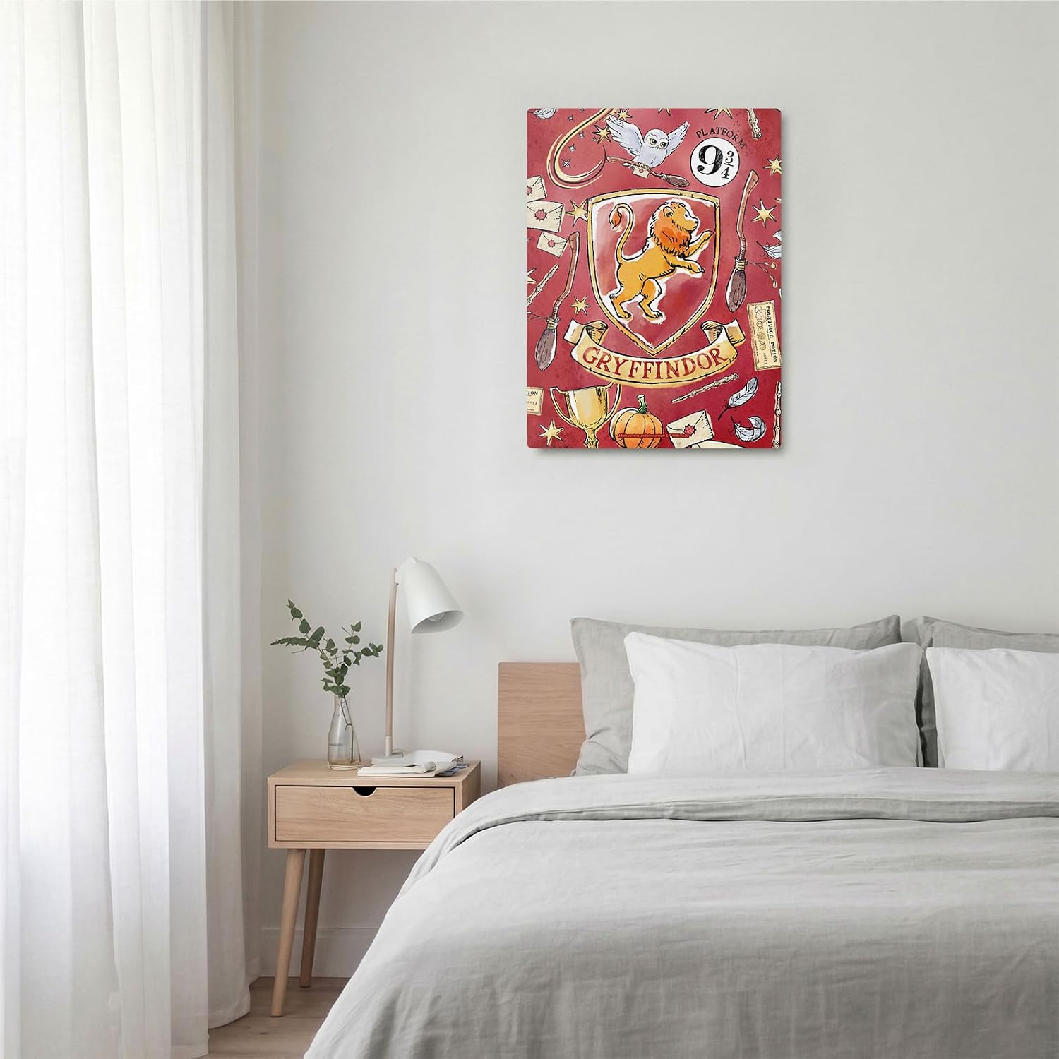 Head Case Designs Officially Licensed Harry Potter Gryffindor Graphics 11.8 x 15.7 x 0.04 (300x400x1 mm) Metal Wall Art Print Poster for Home, Office, Living Room, Bedroom & Gaming Room image 4