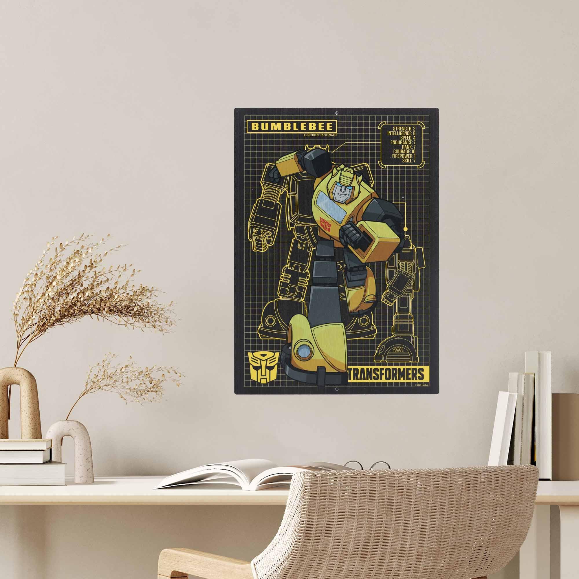 Amazon.com: Open Road Brands Hasbro Transformers Bumblebee Grid