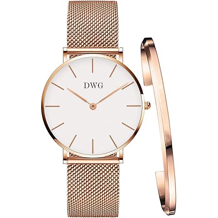 Amazon レディース 腕時計 おしゃれ クラシック シンプル 女性 時計 ビジネス 日本製クオーツ バングル ブレスレット Watch For Women 腕時計 腕時計 通販