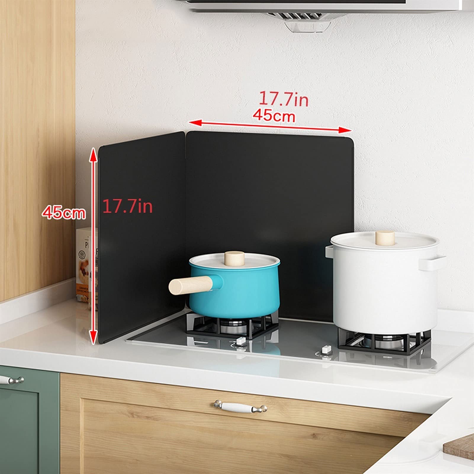 Splatter Guard - Siliconen Splatter Guard, Frituren Vet Siliconen Cover