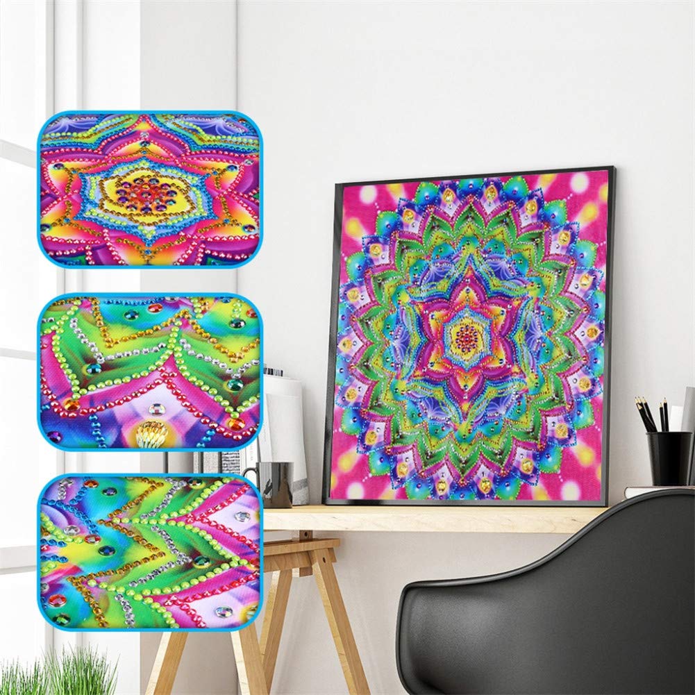 kit per la pittura di strass fai-da-te 5d - per la decorazione di halloween, murale, decorazione informale per, regali per le (39,88 * 29,97 cm