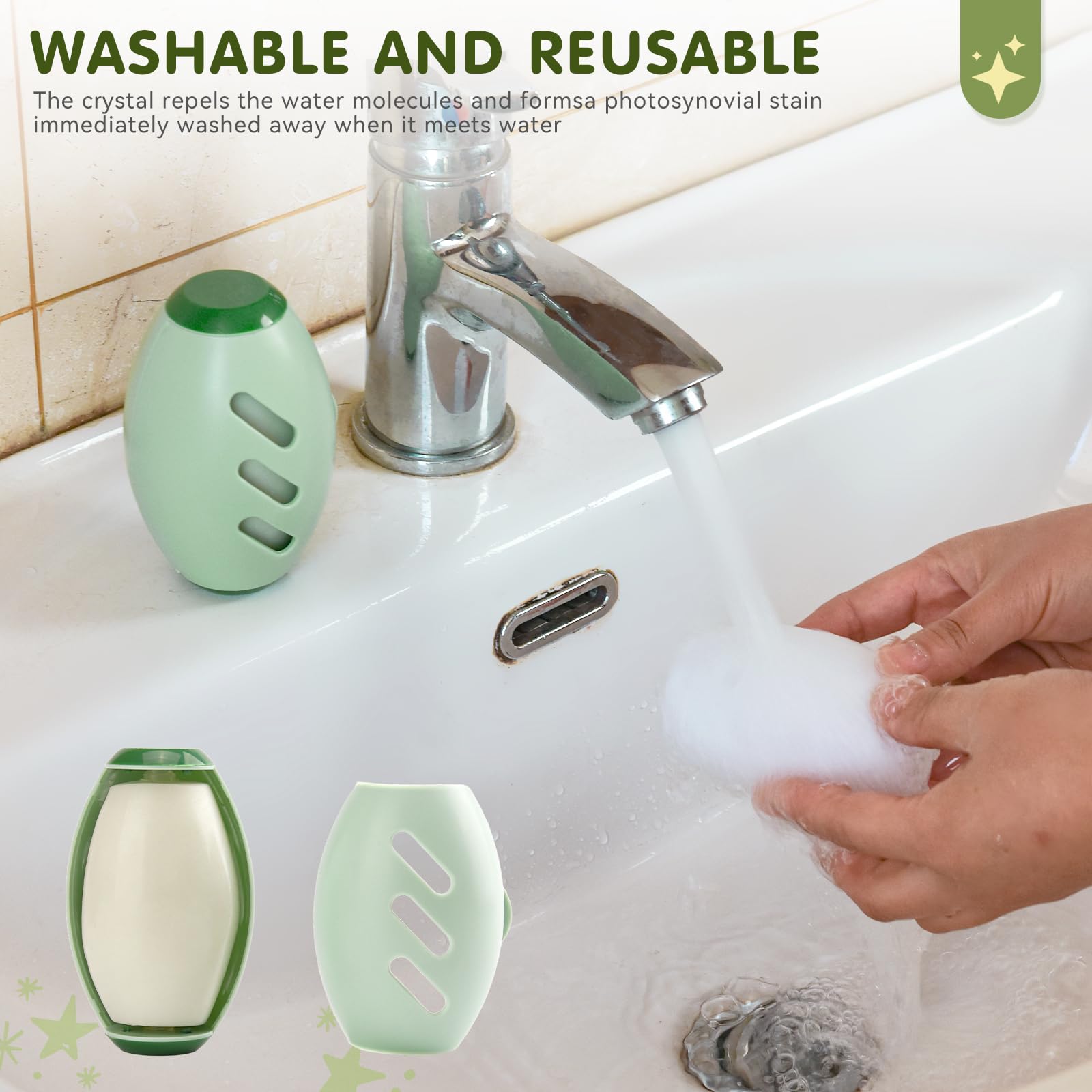 2 Wiederverwendbare Fusselroller Aus Gel – Waschbar, Klebrig, Für Kleidung & Tierhaare, Kompakt & Tragbar
