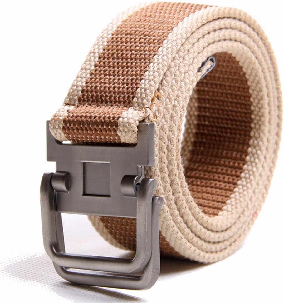Promithi Fashion Womens Sports Mens Boys Web Move Buckle Military Canvas Belt