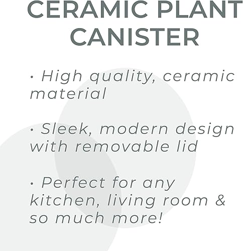 Miniatura 3 de Latter-Day Home Stripe - Recipiente de cocina - Accesorios de cocina - Decoración de cocina - Botes para encimera de cocina - Contenedores de harina