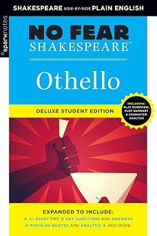 Othello No Fear Shakespeare Deluxe Student Editions - Shakespeare Side-by-Side Plain English