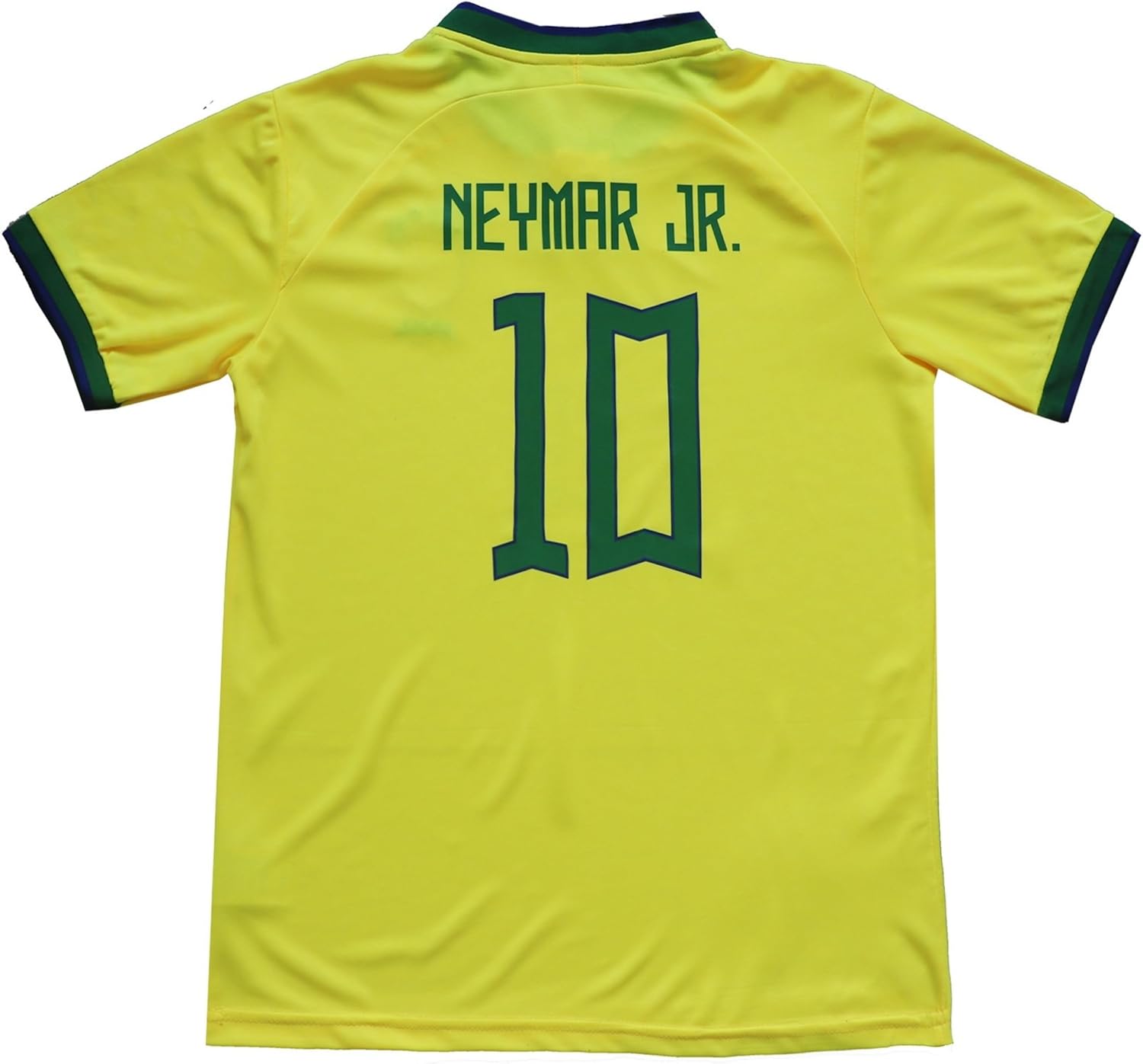 Brazil 2022 Neymar Home #10 Football Soccer Kids Jersey Shorts Socks Set Youth Sizes - Image 4