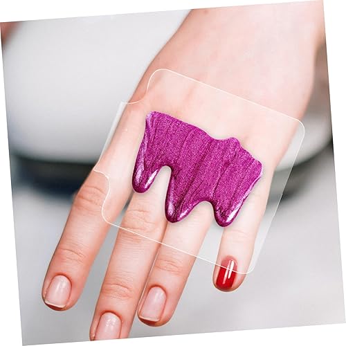 Acrylic Nail Art Mixing Palette Handheld Manicure Tool for Makeup and Foundation Mixing 1-Piece Small Size for Nail Artists and Makeup Enthusiasts