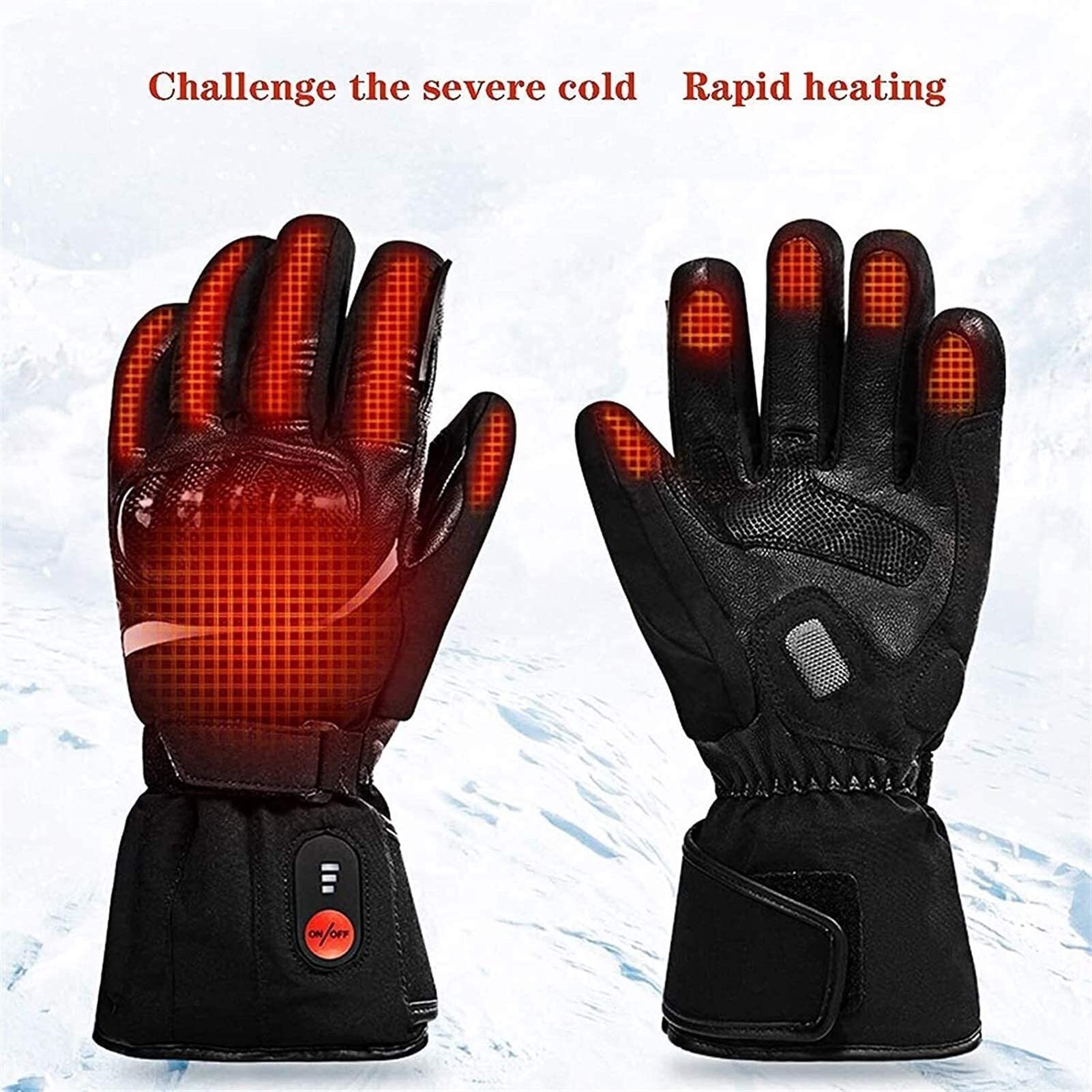Guantes térmicos para Mujeres, Hombres, Guantes térmicos de Invierno, Pantalla táctil Guantes de Mano cálidos para Deportes al Aire Libre, Motocicleta, esquí, Acampada, Senderismo,