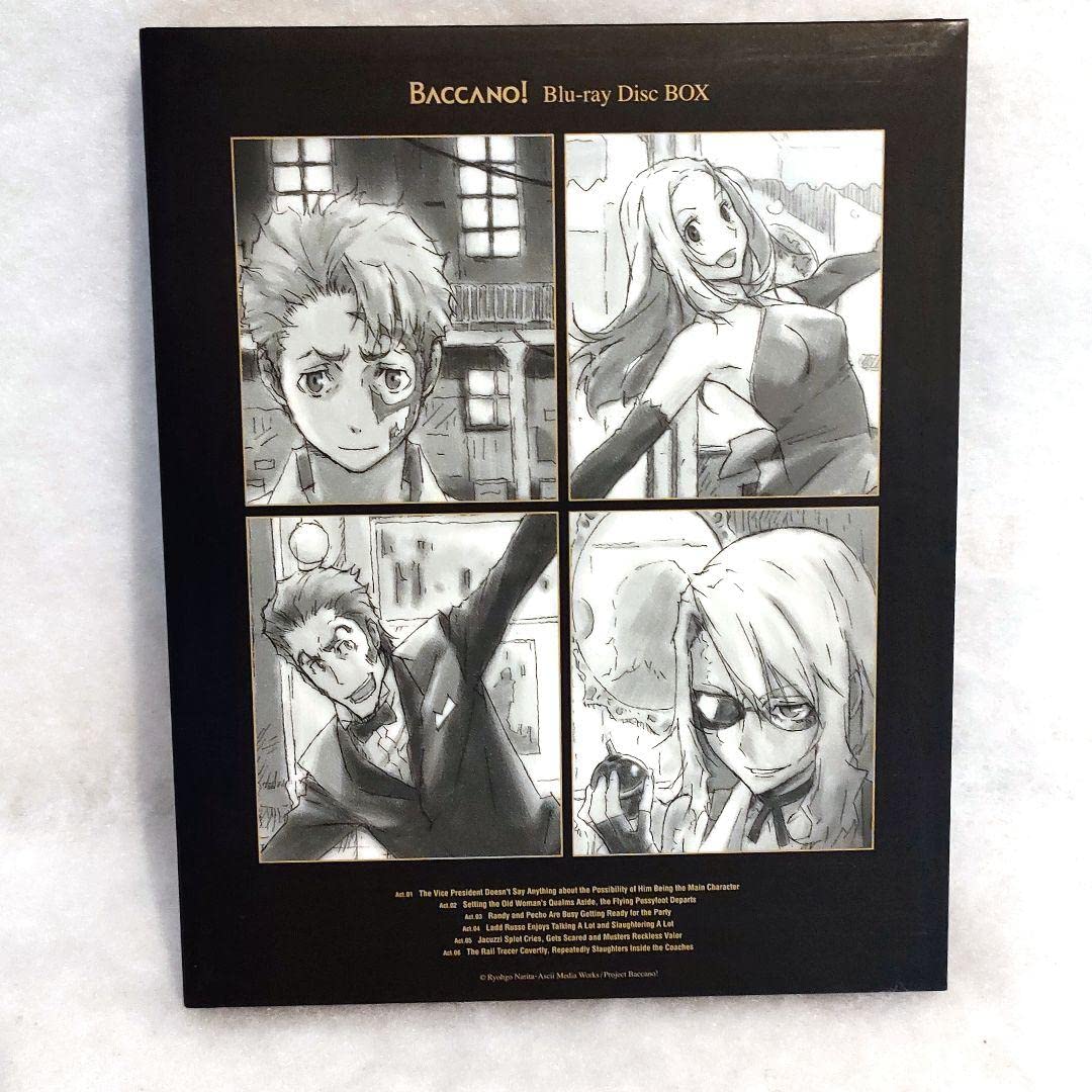 バッカーノ! Blu-ray Disc BOX〈3枚組〉 バッカーノ! BACCANO! Blu-ray Disc BOX〈3枚組〉 Amazon.co.jp