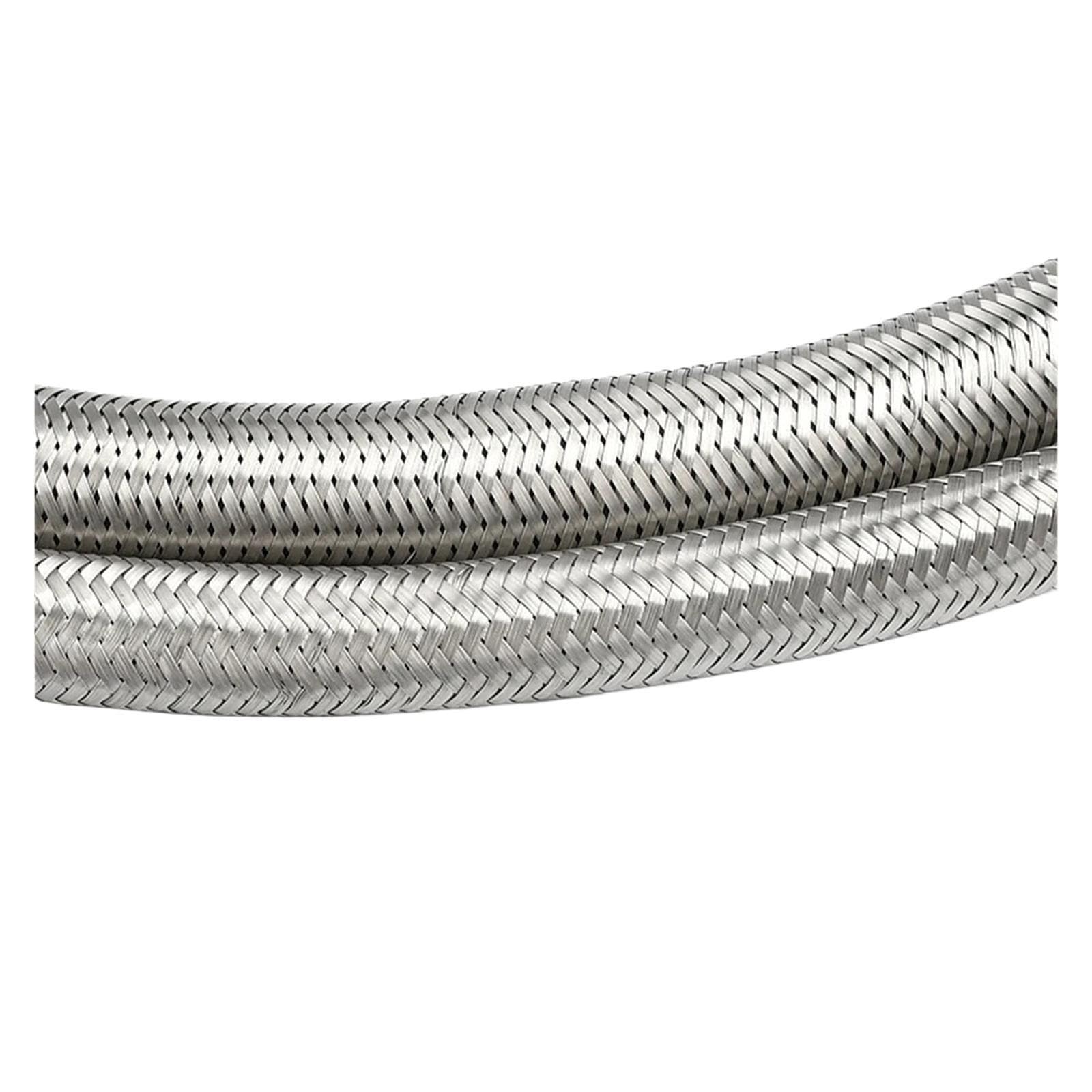 1/2" 3/4" Tuyau tressé inox 304 eau chaude/froide WC