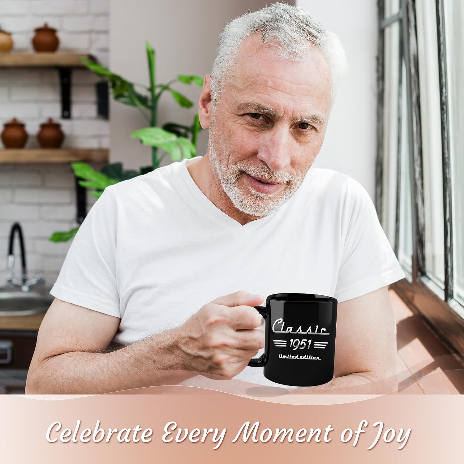 75th Birthday Gifts for Men 75th Birthday Cups 11Oz Gifts for 75 Year Old Man, 1951 Gift for Men, Unique Gift for 75 Year Old Man Brother, Dad, Uncle, Grandpa image 5