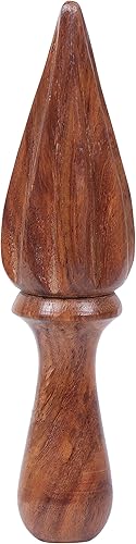Miniatura 2 de Exprimidor de cítricos de madera, exprimidor de mano de limón, exprimidor de cítricos de mano de madera de haya, fácil de sostener, herramienta