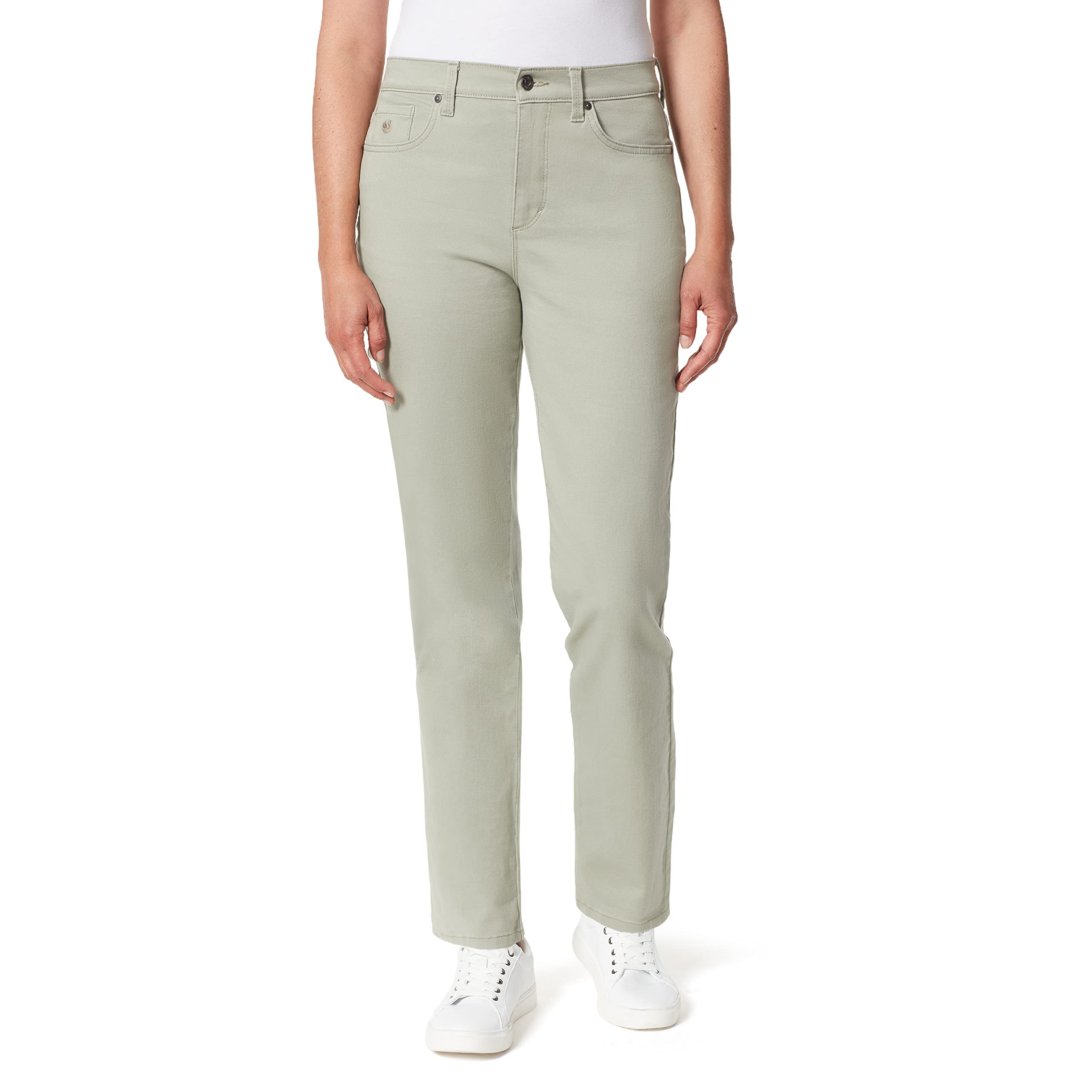 Gloria Vanderbilt Womens Amanda Classic High Rise Tapered Jean Petite