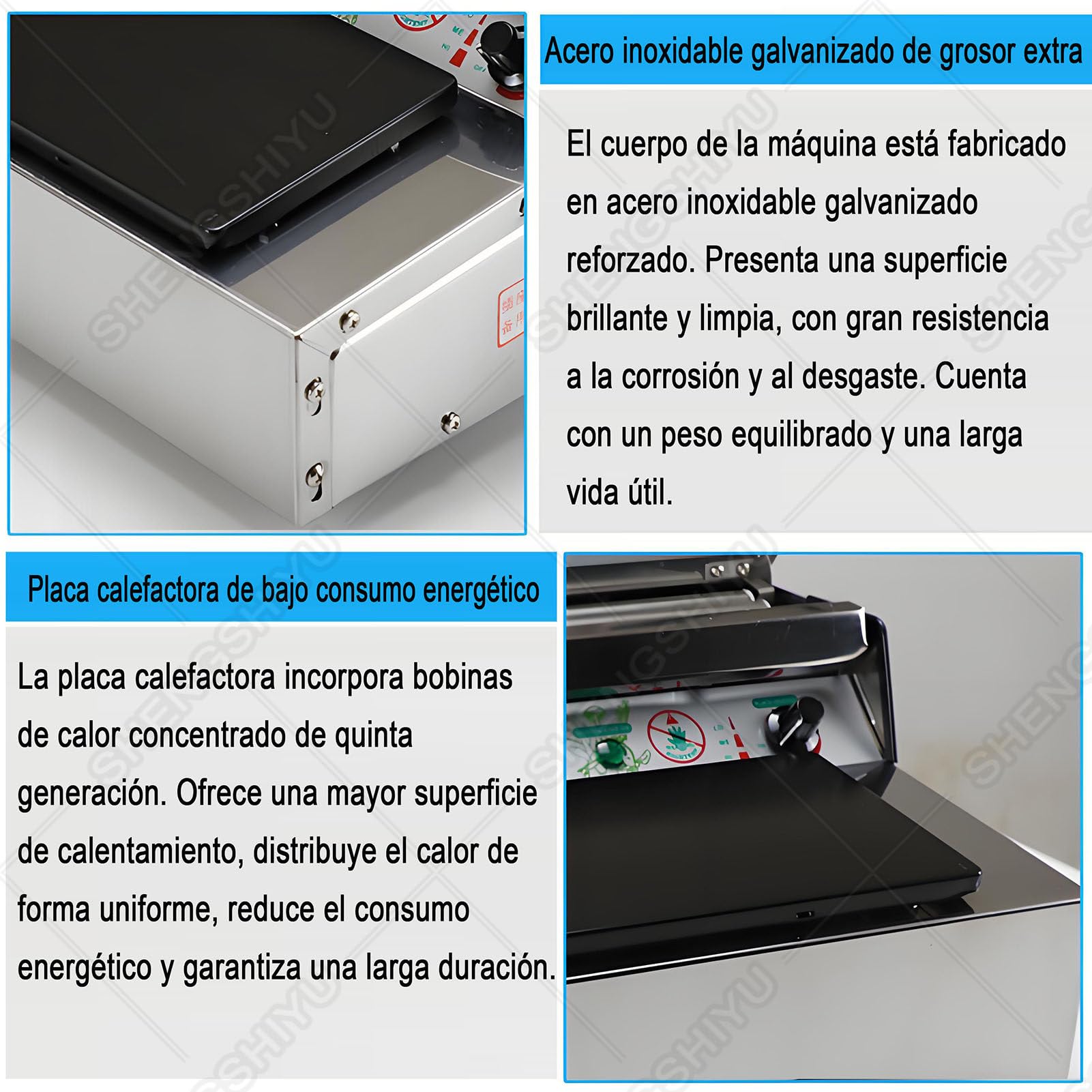 Máquina Envolvedora Manual para Envasado de Alimentos